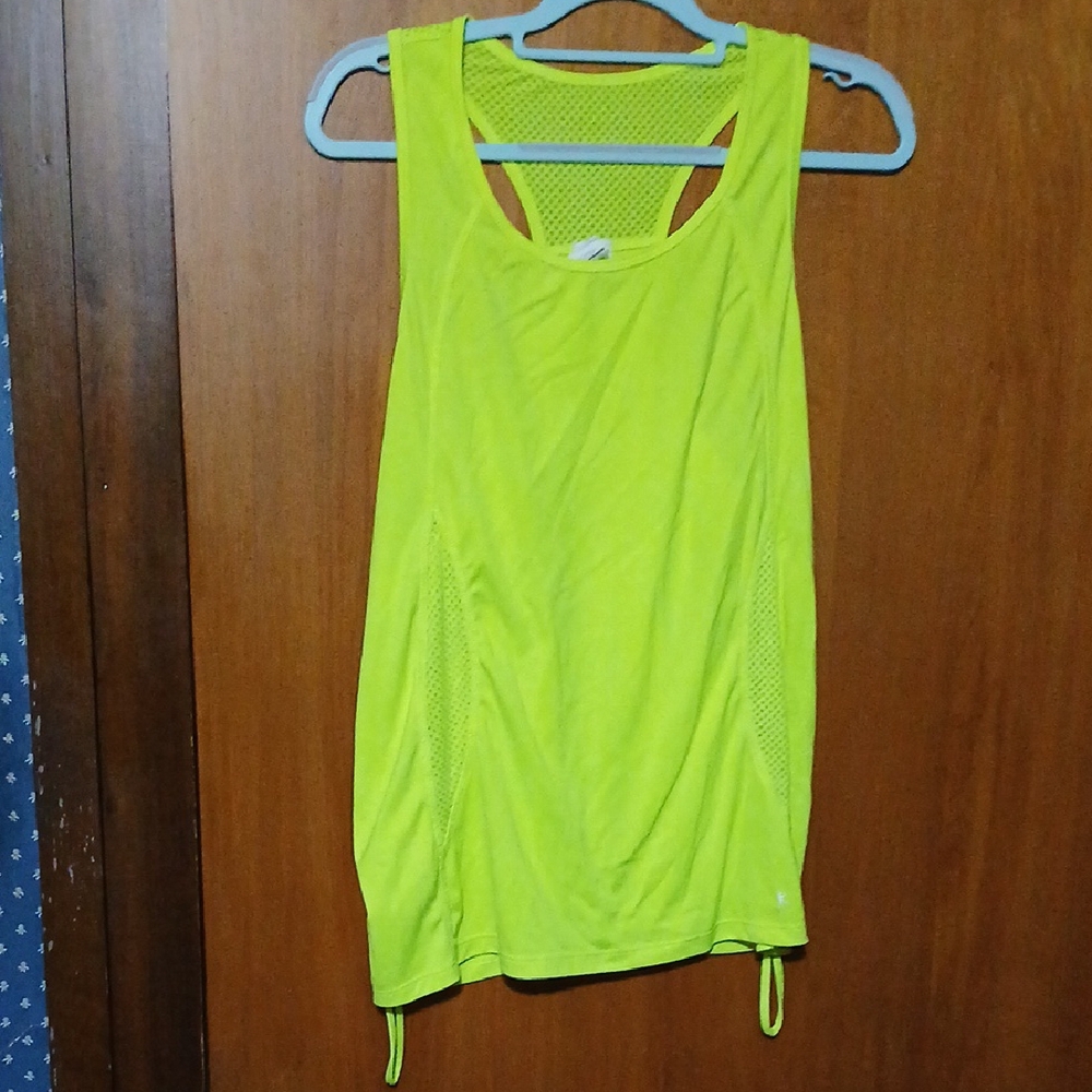 Neon Yellow Women's Tank Top